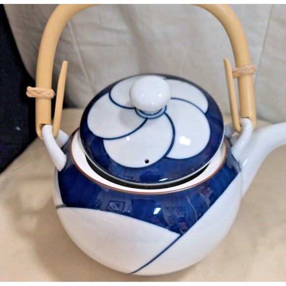 Hashmi Japan Hakusan's Porcelain  Sencha Tea Pot Rare Limited Collectable Vintag - Picture 8 of 15